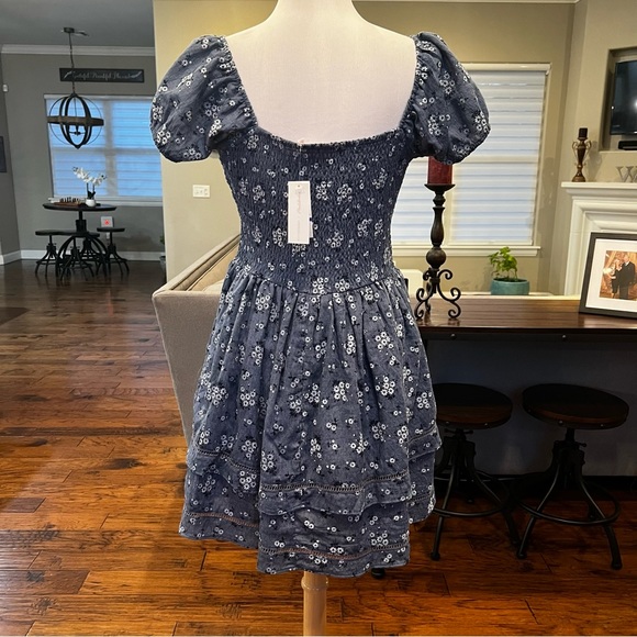 NWT Kittenish X Flag & Anthem Mae Tiered Mini Dress Size Large Or XL X-Large - Picture 8 of 16